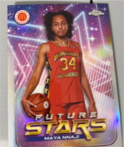 2022 Topps Chrome McDonald's All American #FS-12 Maya Nnaji Future Stars — front