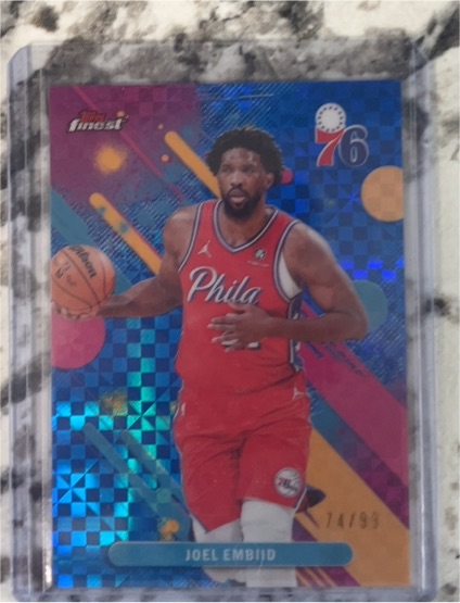 2025-26 Topps Finest #30 Joel Embiid — front