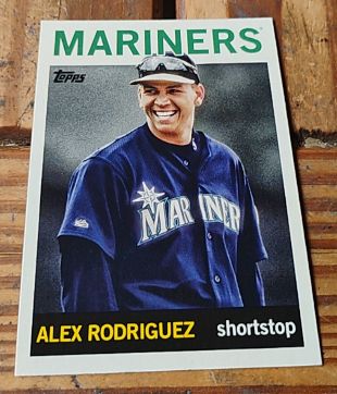 2025 Topps Archives #57 Alex Rodriguez — front