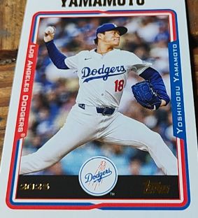 2025 Topps Archives #283 Yoshinobu Yamamoto — front