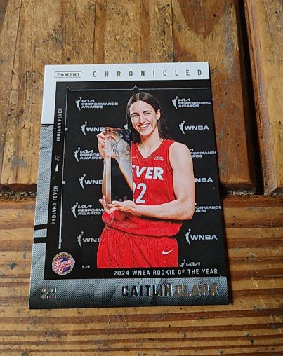 2024 Panini Chronicled #22 Caitlin Clark — front