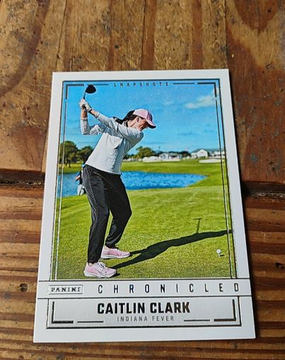 2025 Panini Chronicled Snapshots #95 Caitlin Clark — front