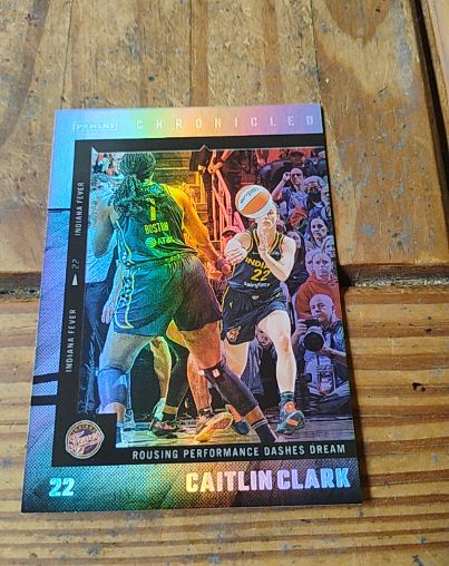 2025 Panini Chronicled #38 Caitlin Clark — front