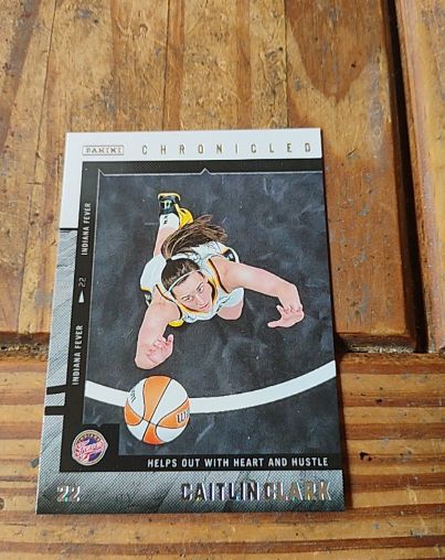 2025 Panini Caitlin Clark Chronicled #40 — front