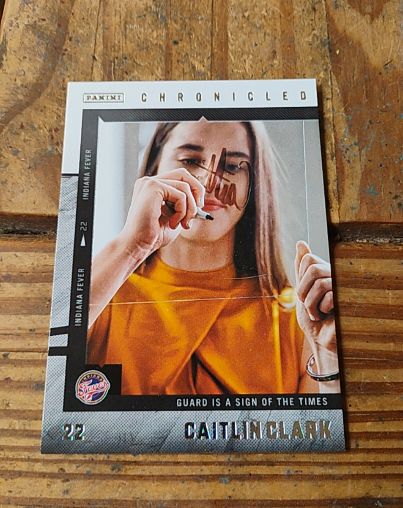 2025 Panini Caitlin Clark Chronicled #51 — front