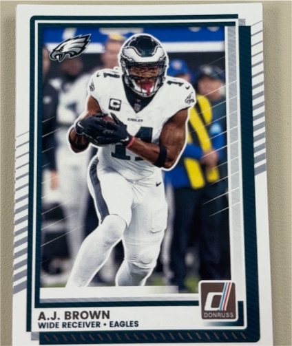 2025 Donruss #22 A.J. Brown — front