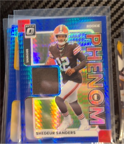 2025 Donruss Optic Rookie Phenoms #RPBH-SSS Shedeur Sanders — front