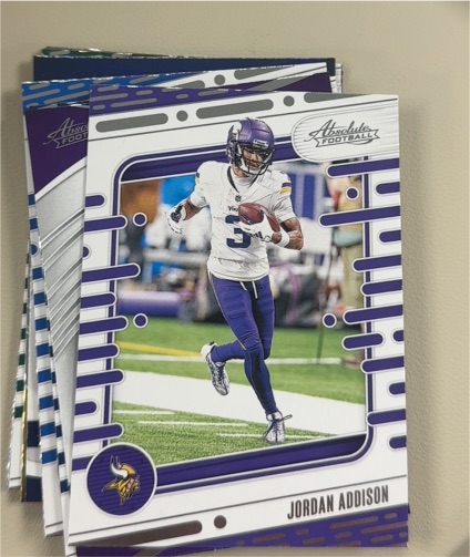 2024 Panini Absolute #70 Jordan Addison Minnesota Vikings — front