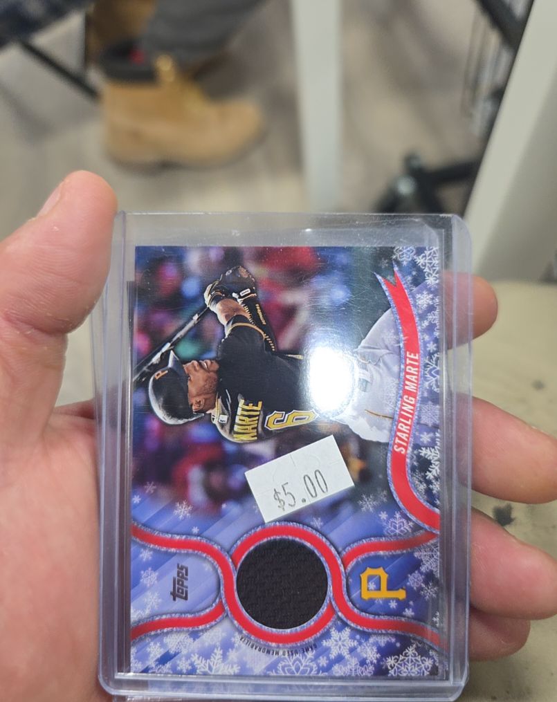2018 Topps Holiday #R-SM Starling Marte — front