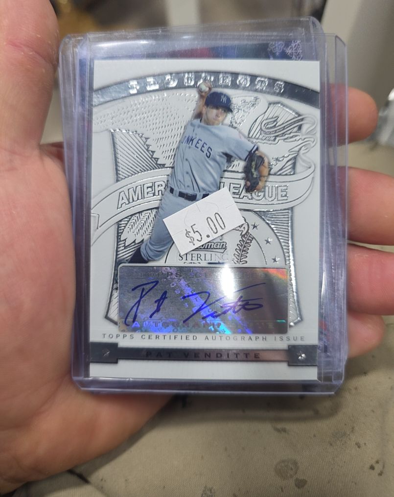 2009 Bowman Sterling Prospects #BSP-PV Pat Venditte — front