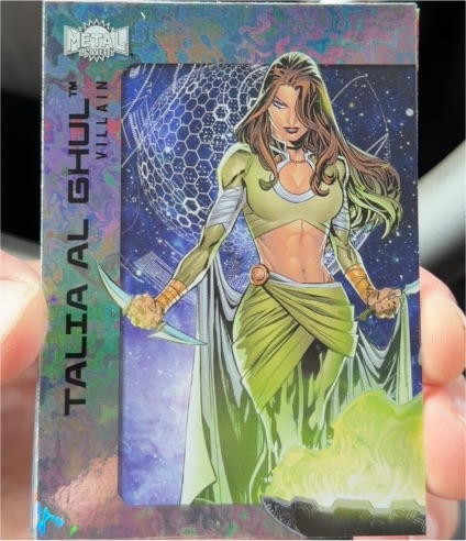 2025 Skybox Metal Universe Batman #156 Talia Al Ghul — front
