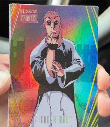2025 Skybox Metal Universe Batman #S-8 Calendar Man Skybox Premium — front