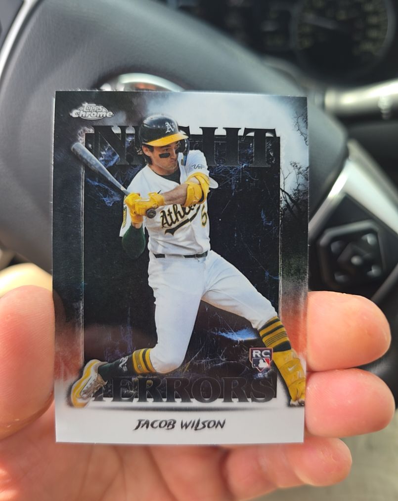 2025 Topps Chrome Update #NT-11 Jacob Wilson Night Terrors — front