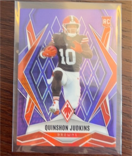2025 Panini Phoenix #191 Quinshon Judkins — front