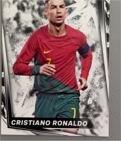 2024 Leaf Soccer #2 Cristiano Ronaldo — front