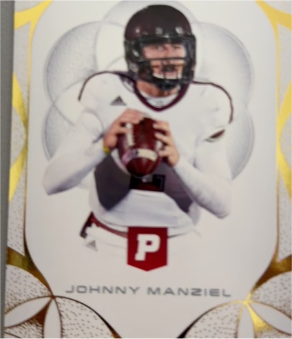 2024 Leaf Trinity #59 Johnny Manziel — front