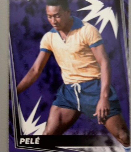 2024 Leaf #7 Pelé — front