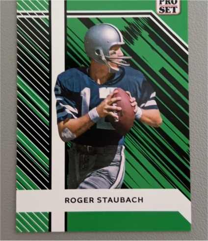 1990 Pro Set #12 Roger Staubach — front