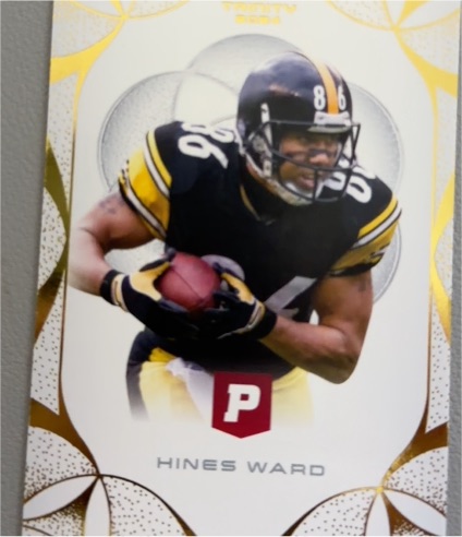 2024 Leaf Trinity #47 Hines Ward — front