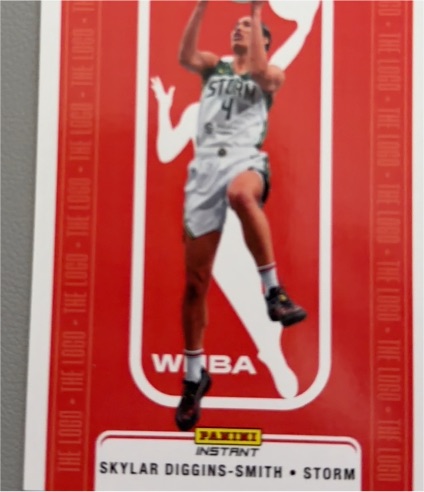 2024 Panini Instant WNBA The Logo #TL-26 Skylar Diggins-Smith — front