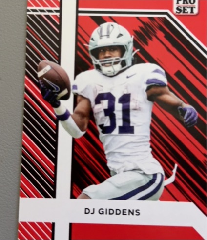 2025 Pro Set DJ Giddens — front
