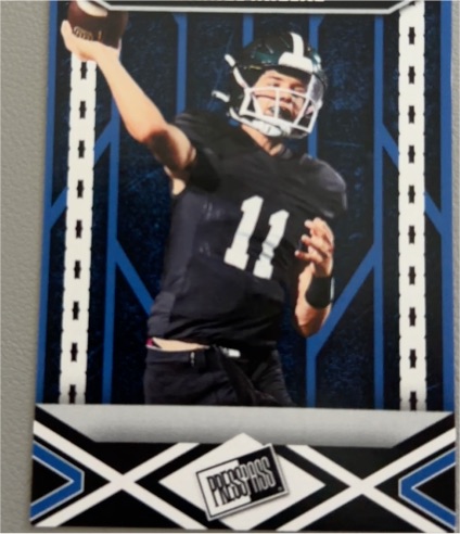 2024 Press Pass #11 Football Player — front