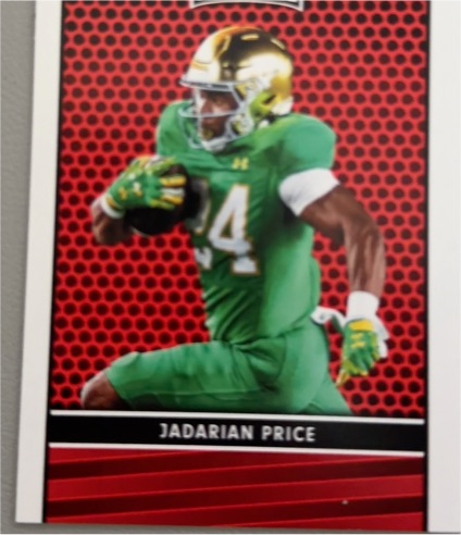 2024 Leaf Collective Pro Set Superfractor #128 Jadarian Price — front