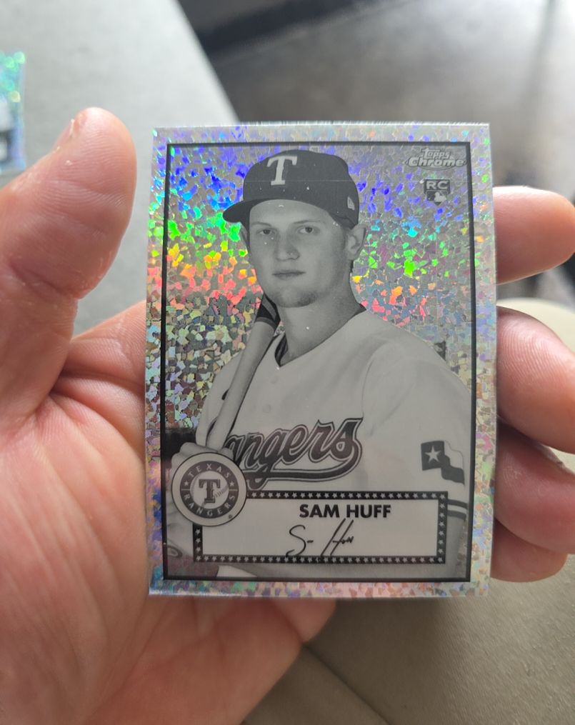 2021 Topps Chrome Platinum Anniversary #5 Sam Huff — front