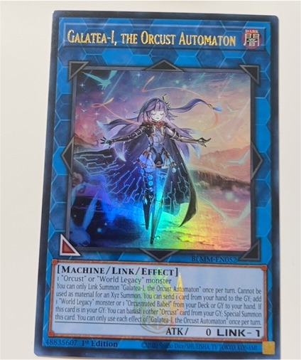 2024 Yu-Gi-Oh! BLMM-EN052 Galatea-i, the Orcust Automaton — front
