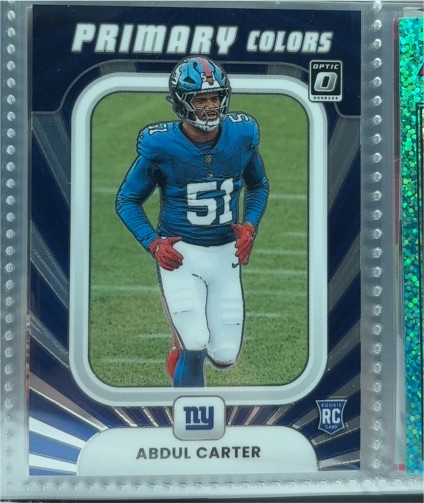 2025 Panini Donruss Optic #12 Abdul Carter — front