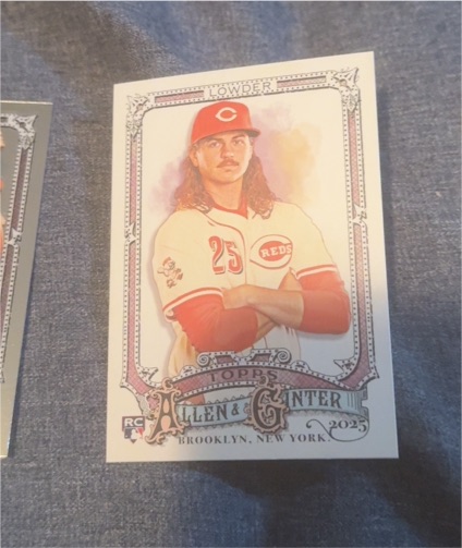 2025 Topps Allen & Ginter #109 Rhett Lowder — front