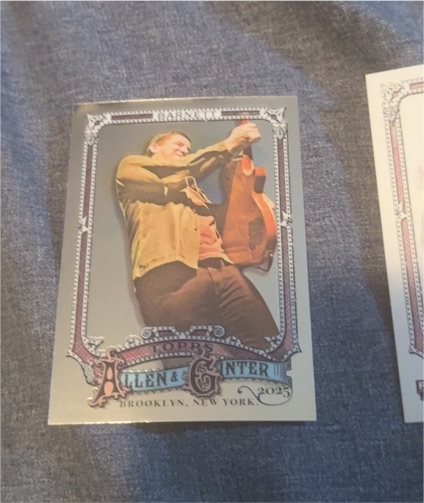 2025 Topps Allen & Ginter Musician Card — front
