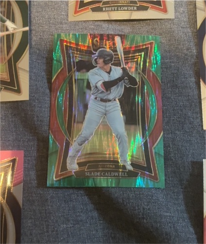 2025 Panini Select #81 Slade Caldwell — front
