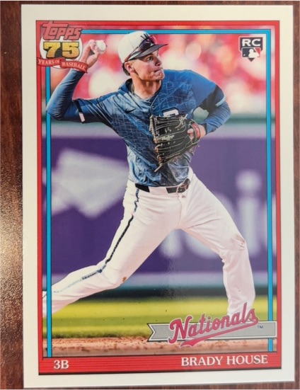 2026 Topps Series 1 #T91-41 Brady House — front