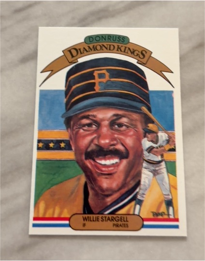1983 Donruss Diamond Kings #8 Willie Stargell — front