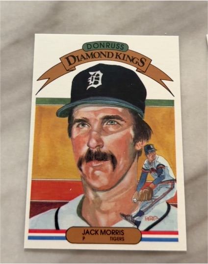 1983 Donruss Diamond Kings #5 Jack Morris — front