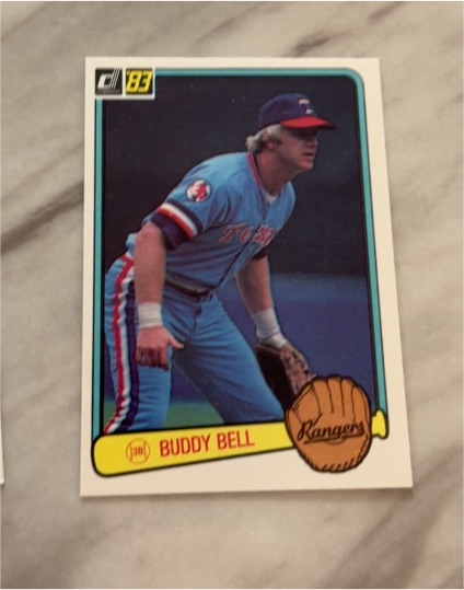 1983 Donruss #215 Buddy Bell — front