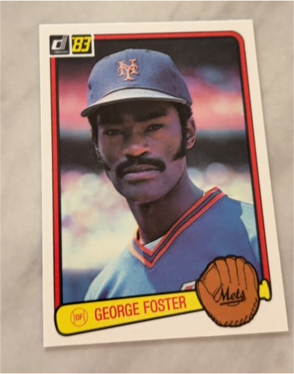 1983 Donruss #427 George Foster — front