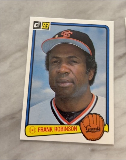 1983 Donruss #564 Frank Robinson — front
