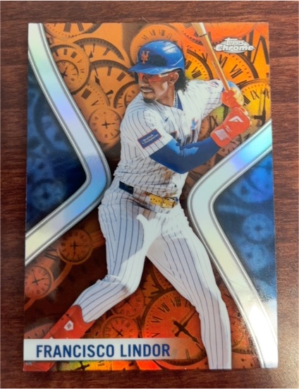 2026 Topps Chrome Big Time Players #BTP-8 Francisco Lindor — front