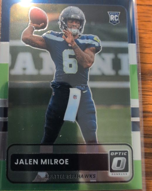 2025 Panini Donruss Optic Retro #14 Jalen Milroe — front
