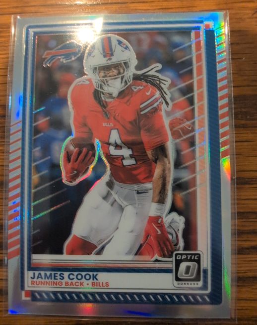 2025 Panini Donruss Optic #138 James Cook — front