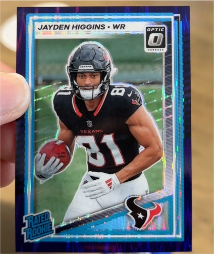 2025 Panini Donruss Optic #225 Jayden Higgins — front