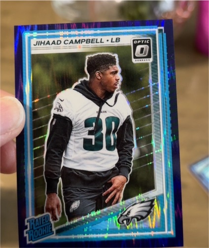 2025 Donruss Optic #266 Jihaad Campbell — front