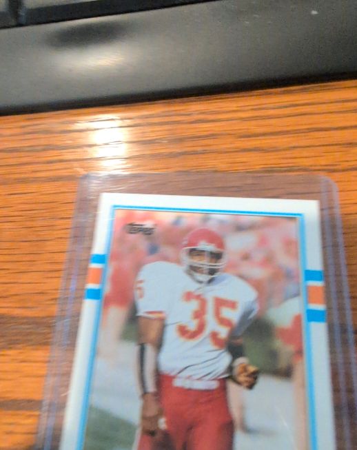 1989 Topps #353 Christian Okoye — front