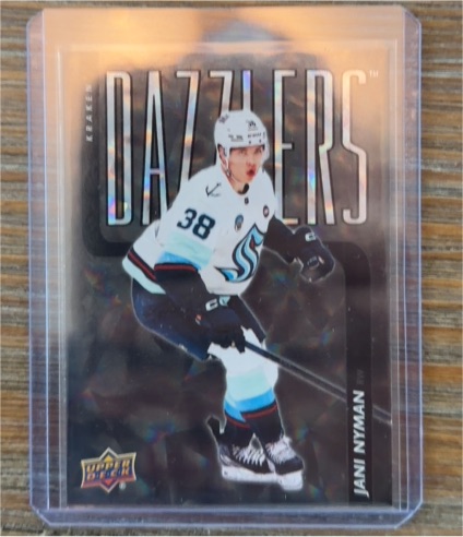 2025-26 Upper Deck Series 2 #DZ-70 Jani Nyman Dazzlers — front