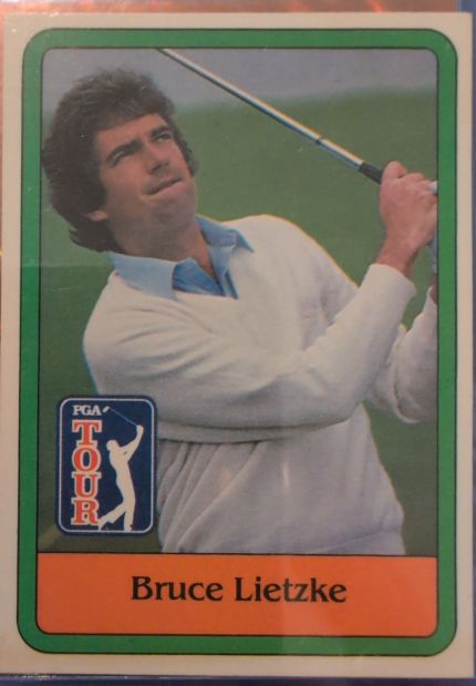 1981 Donruss Golf Stars #16 Bruce Lietzke — front