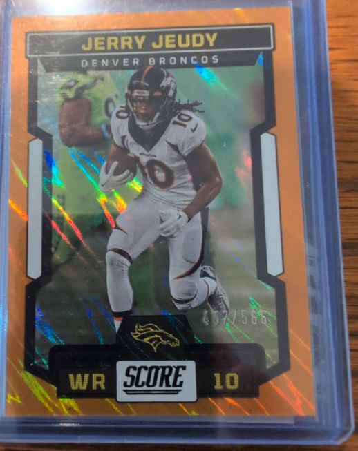 2023 Panini Score #71 Jerry Jeudy — front