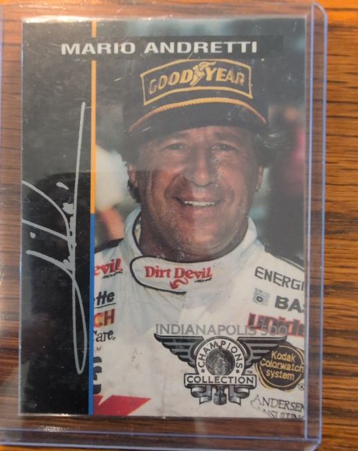 1994 IMS Properties Indianapolis 500 Champions Collection Mario Andretti — front