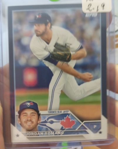 2023 Topps Series 1 #196 Jordan Romano — front